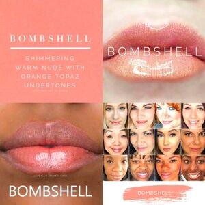 Bombshell lip liquid color lip gloss 0.25 oz Lipsense SeneGence